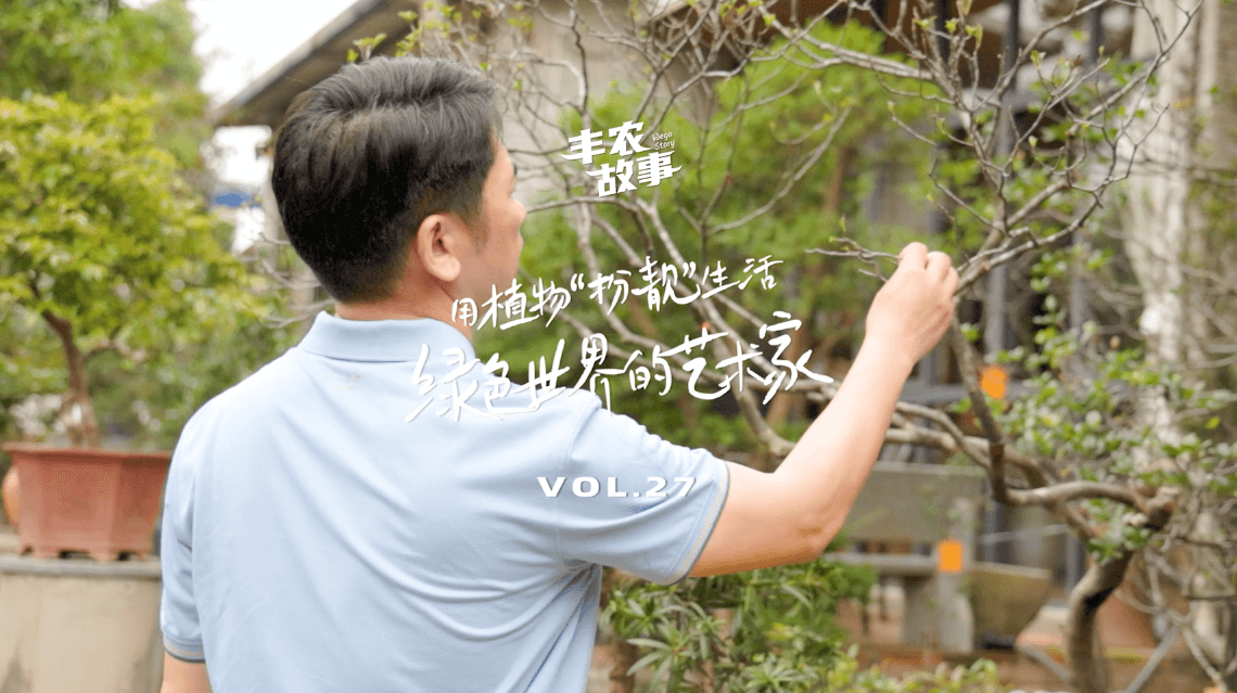 17年，他用一草一木去点亮了一个个家。